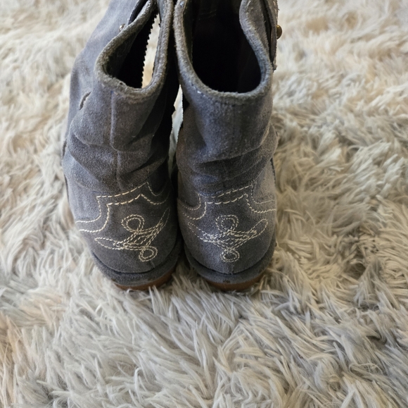 Sundance Blue/Gray Cowboy Booties - Picture 7 of 9